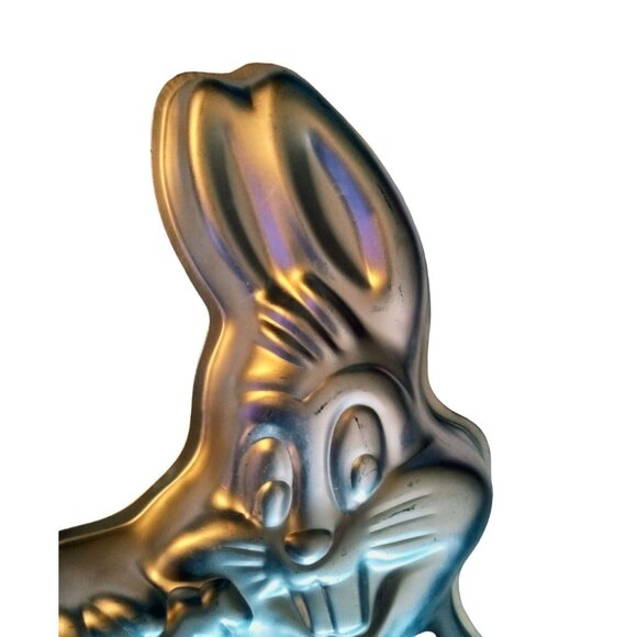 1978 Wilton Bugs Bunny Cake Pan Aluminum Character Vintage 5027598 Bakeware - Picture 2 of 14